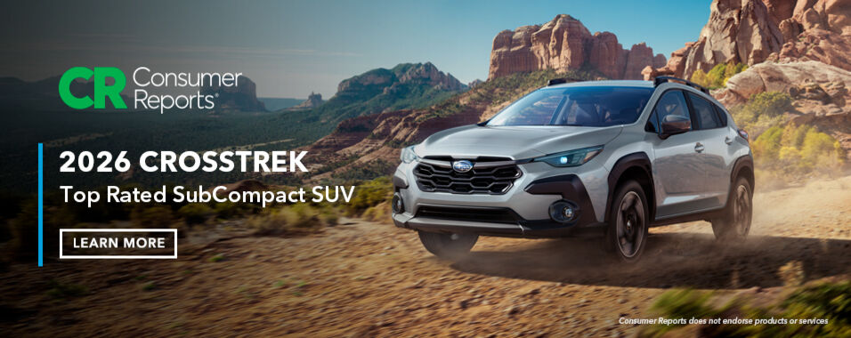 See how the 2026 Subaru Crosstrek compares to other Subcompact SUVs in their ratings.